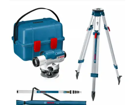 ოპტიკური ნიველირი BOSCH GOL 26D  BT160  GR500 (single carton)