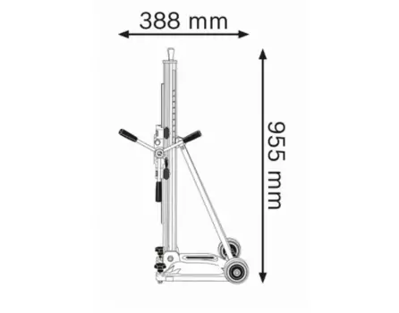 ბურღის სადგამი BOSCH GCR 350, 2 image
