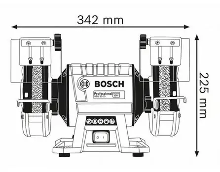 ელექტრო სალესი BOSCH GBG 35-15, 4 image