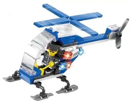 AIR PATROL City Police-ის საბავშვო კონსტრუქტორი 0476, 2 image