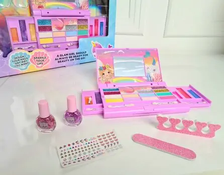 MEGA GLAM COLLECTION GIRLS DIY COSMETICS 2005O სათამაშო კოსმეტიკის ნაკრები, 4 image