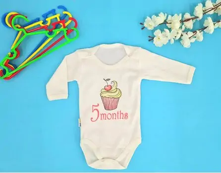 My 5th Month ATES BABY ბავშვის ბოდე 1038 muffin 5th