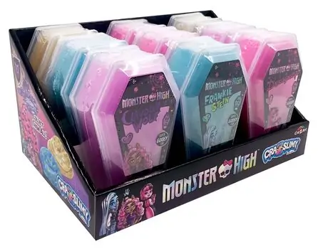 Cra-Z-Art Monster High  Coffin Slimy Assortment სათამაშო ტყლარწის ნაკრები, 2 image