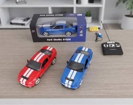 Ford Shelby GT 500 Remote Control Car - სათამაშო ფორდ შელბის დისტანციურად მართვადი მანქანა, 4 image