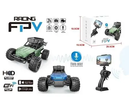 Off-Road Car with Remote Control, Camera And Wi-Fi - სათამაშო მანქანა დისტანციური მართვით და კამერით, 2 image