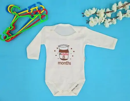 My 8th Month ATES BABY ბავშვის ბოდე 1373 Nutella 8th