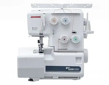ავერლოკის მანქანა JANOME Mylock 205D