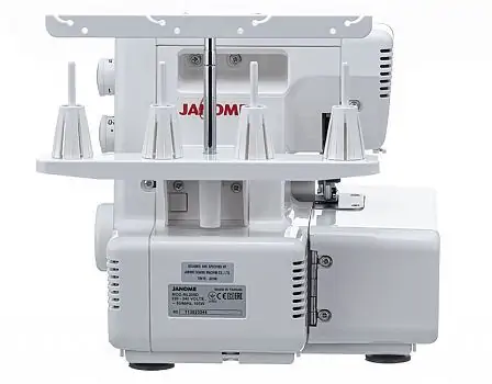 ავერლოკის მანქანა JANOME Mylock 205D, 4 image