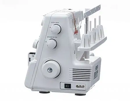 ავერლოკის მანქანა JANOME Mylock 205D, 3 image