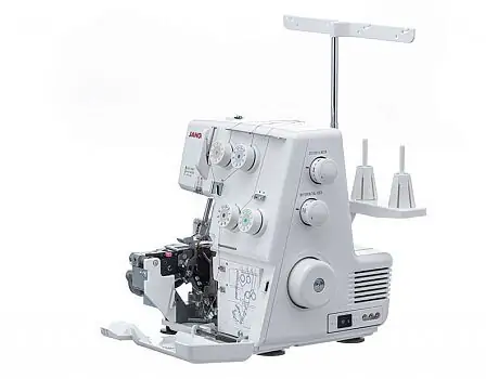 ავერლოკის მანქანა JANOME Mylock 205D, 8 image