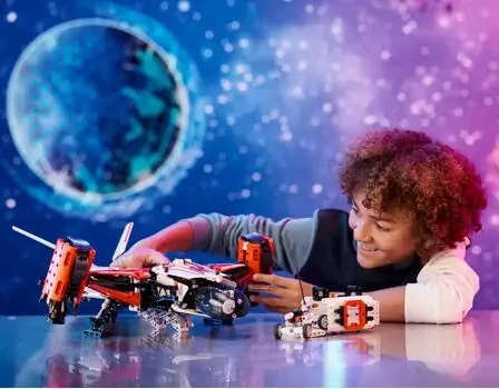 Lego Technic 42181 VTOL Heavy Cargo Spaceship LT81, 8 image