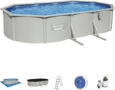 Bestway 56369 Oval Pool Set -კარკასული აუზი, 5 image