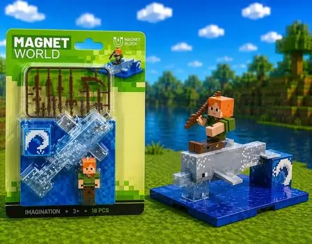 Small Magnetic Blocks - მაგნიტური კუბიკები