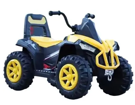 Electric Car Beach Buggy Yellow - ელექტრო მანქანა