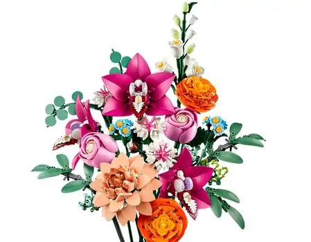 Lego Botanical Collection 10342 Pretty Pink Flower Bouquet, 2 image