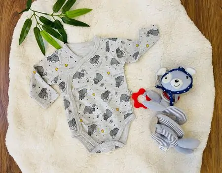 Puan Baby Cute Bear ჩვილის ბოდე 3886