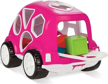 Pilsan 03 184 Shape Sorting Hello Kitty Car - სათამაშო მანქანა, 2 image