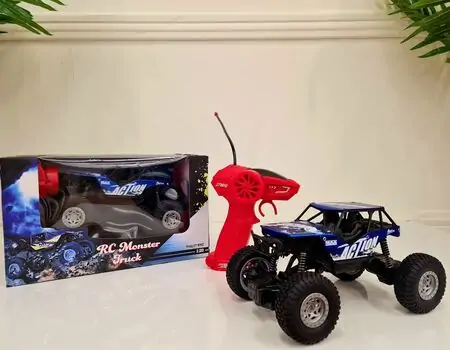 Remote Control Car Blue - დისტანციურად მართვადი მანქანა