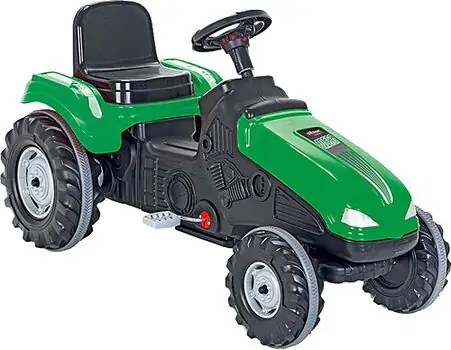 Pilsan-ის სათამაშო ტრაქტორი 07 321 MEGA TRACTOR PEDAL OPERATED GREEN