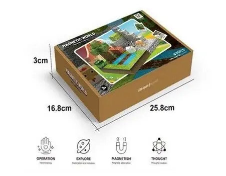 Minecraft Magnetic Cubes - მაგნიტური კუბიკები, 2 image