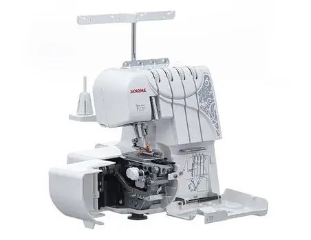 ავერლოკის მანქანა JANOME ARTDECOR 724D, 6 image
