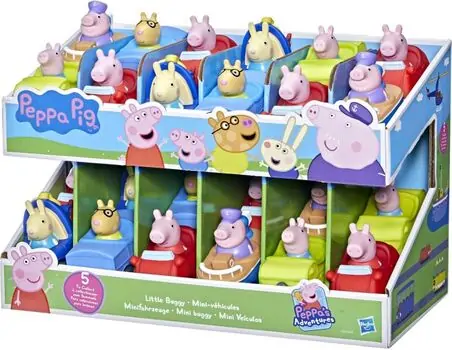Peppa Pig Little Collectible Cars F2514 პეპა გოჭის სათამაშო მანქანა