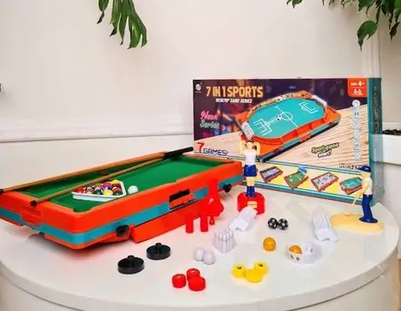 7 In 1 Sport Desktop Game Series - სამაგიდო თამაშების კომპლექტი