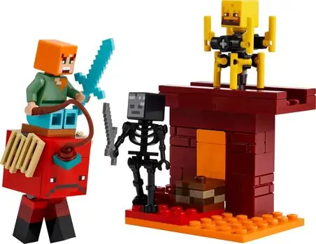 Lego Minecraft 21266 The Nether Lava Battle, 2 image