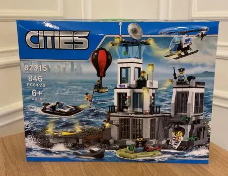 CITY POLICE CONSTRUCTOR საბავშვო კონსტრუქტორი