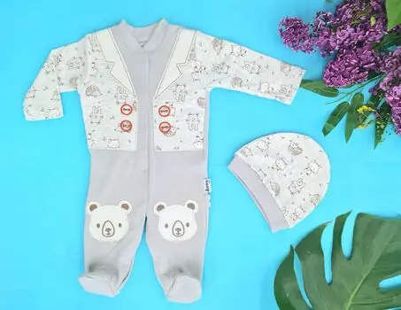 Lovely Bear Romper საბავშვო რომპერი