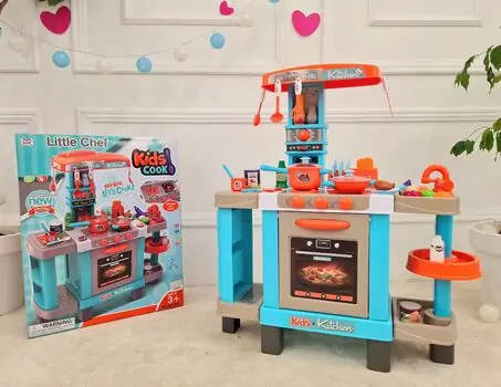Kids Chef Set Blue - სათამაშო სამზარეულო