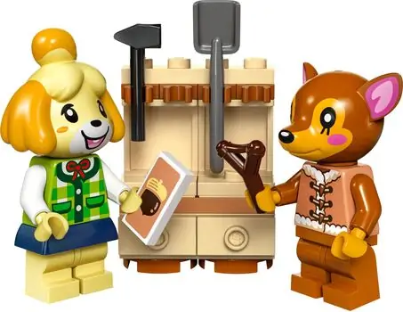 Lego Animal Crossing 77049 Isabelle's House Visit, 5 image