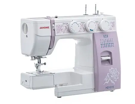 ელექტრო მექანიკური საკერავი მანქანა Janome HD1015, 8 image
