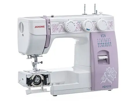 ელექტრო მექანიკური საკერავი მანქანა Janome HD1015, 9 image