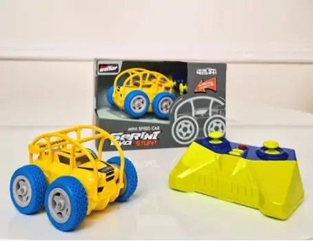 Super Walker Mini Speed Car Yellow  - სათამაშო მანქანა დისტანციური მართვით