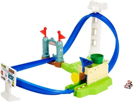 Hot Wheels Mariokart Circuit Slam Track Set - საბავშვო სათამაშო ტრასა