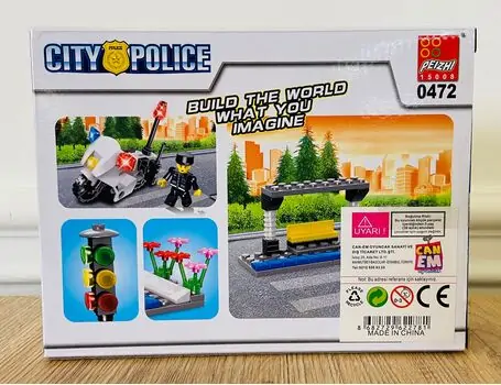 CITY GUARDS City Police-ის საბავშვო კონსტრუქტორი 0476, 3 image