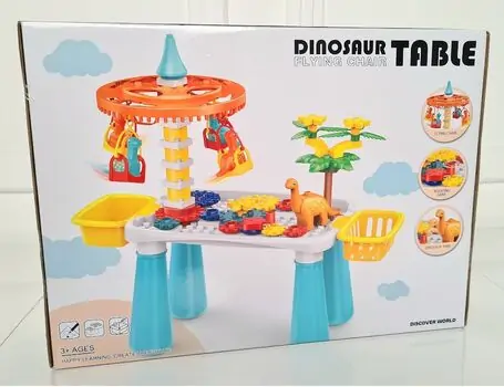 Dinosaur Flying Chair Table  222-B105 საბავშვო კონსტრუქტორი