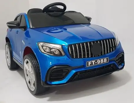 Mercedes New MLS Blue - ელექტრო მანქანა კაუჩუკის საბურავებით და ტყავის სავარძლით, 2 image