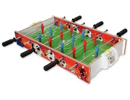 Board Games - Medium Wooden Board Match სათამაშო მაგიდის ფეხბურთი