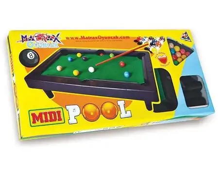Board Games - Midi Pool Medium Sized Billiards საბავშვო ბილიარდის მაგიდა