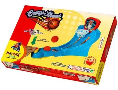 Board Games - Crazy Shooting – Mini Basket სათამაშო სამაგიდო კალათბურთი, 4 image
