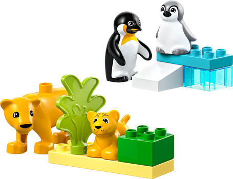 LEGO Duplo 10442 Wild Animal Families: Penguins & Lions, 6 image