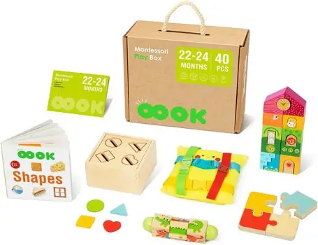 Tooky toy  Montessori Play Box  - განსავითარებელი სათამაშო, 2 image
