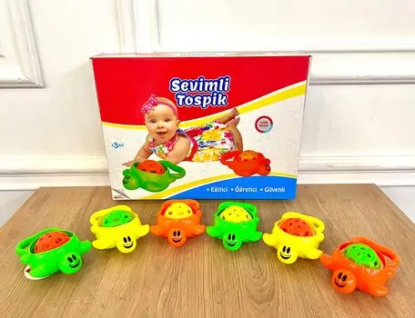 Cute Tosbik Rattle CanEm-ის განსავითარებელი სათამაშო, 2 image
