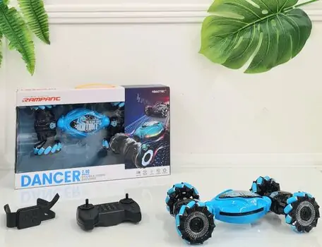 Radio-controlled car with light and sound - საბავშვო სათამაშო მანქანა დისტანციური მართვით