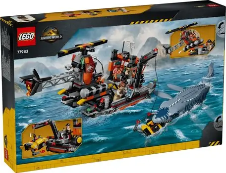 Lego Jurassic World 77983 Mosasaurus Dinosaur Boat Attack, 4 image
