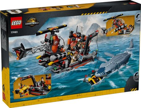 Lego Jurassic World 77983 Mosasaurus Dinosaur Boat Attack, 4 image
