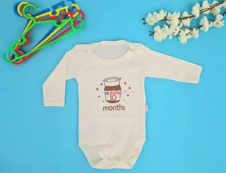 My 10th Month ATES BABY ბავშვის ბოდე 1373 Nutella 10th