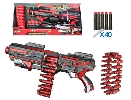 Soft Bullet Gun Set - სათამაშო თოფი